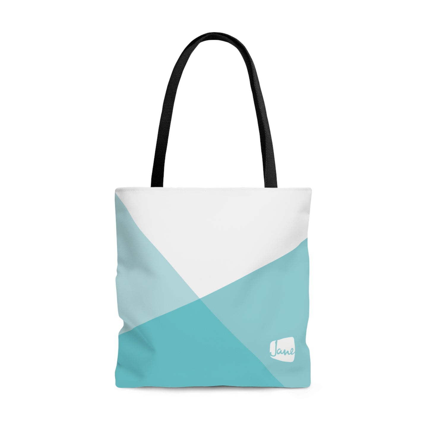 White Jane Logo - Geometric Tote Bag