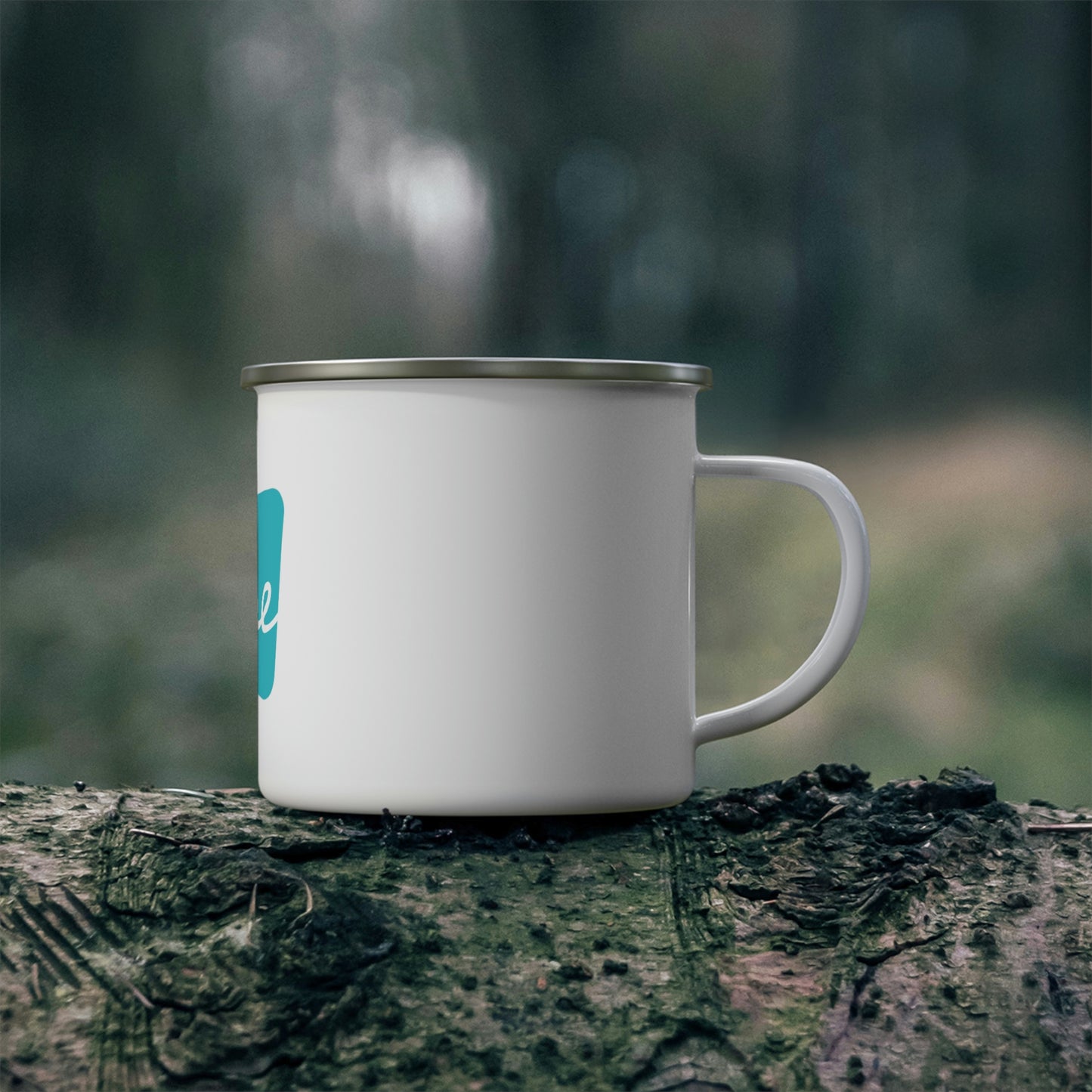 Blue Jane Logo - Enamel Mug