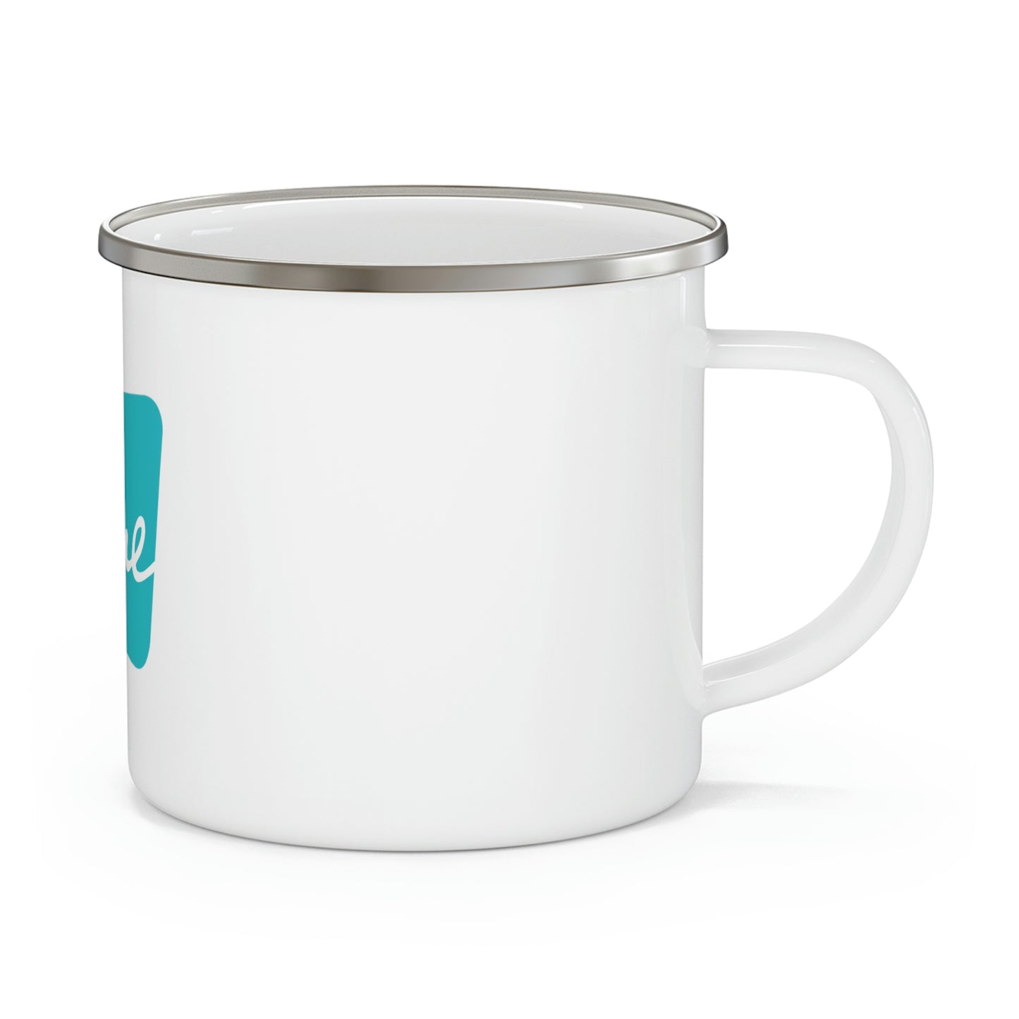 Blue Jane Logo - Enamel Mug