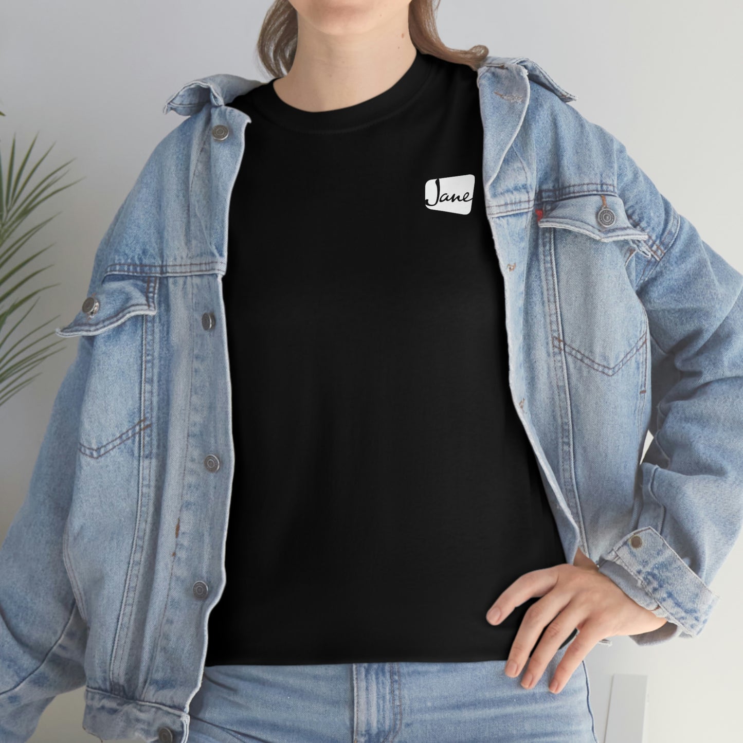 Jane Pocket Logo - Unisex Tee