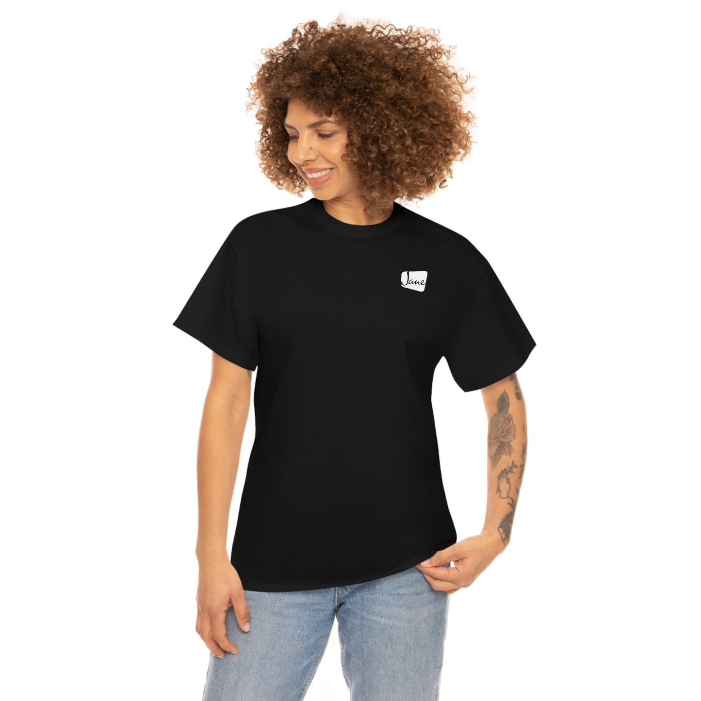 Jane Pocket Logo - Unisex Tee