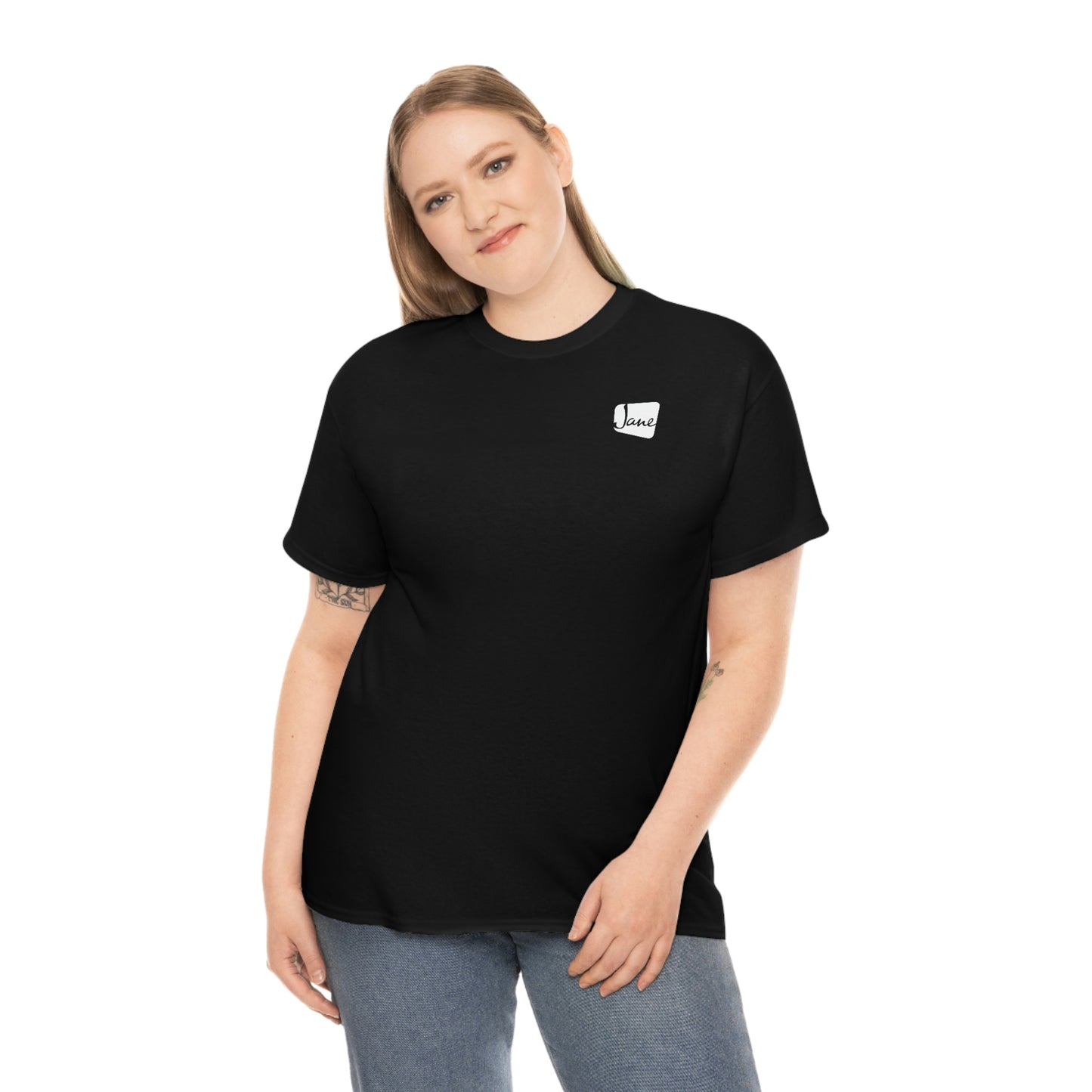 Jane Pocket Logo - Unisex Tee