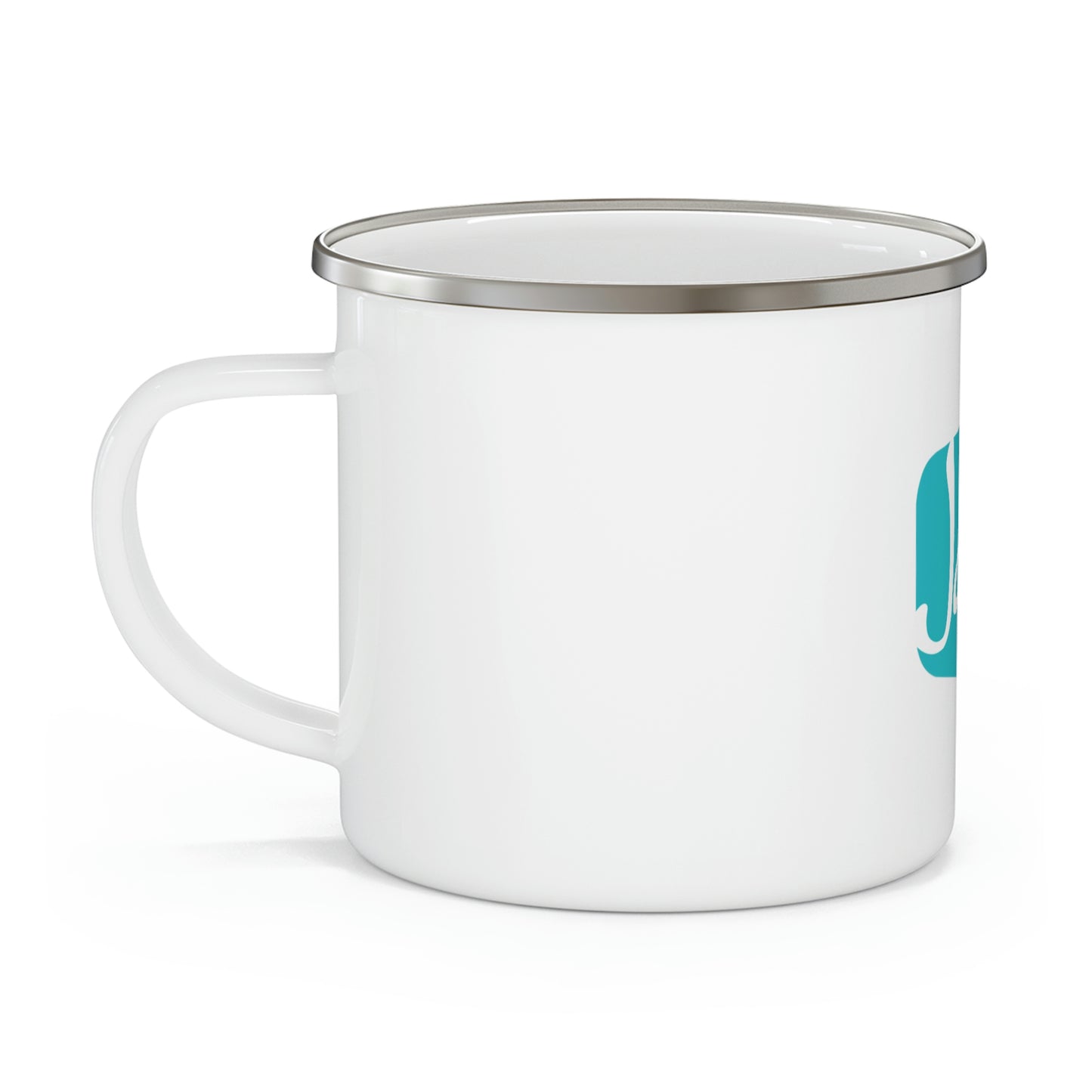 Blue Jane Logo - Enamel Mug