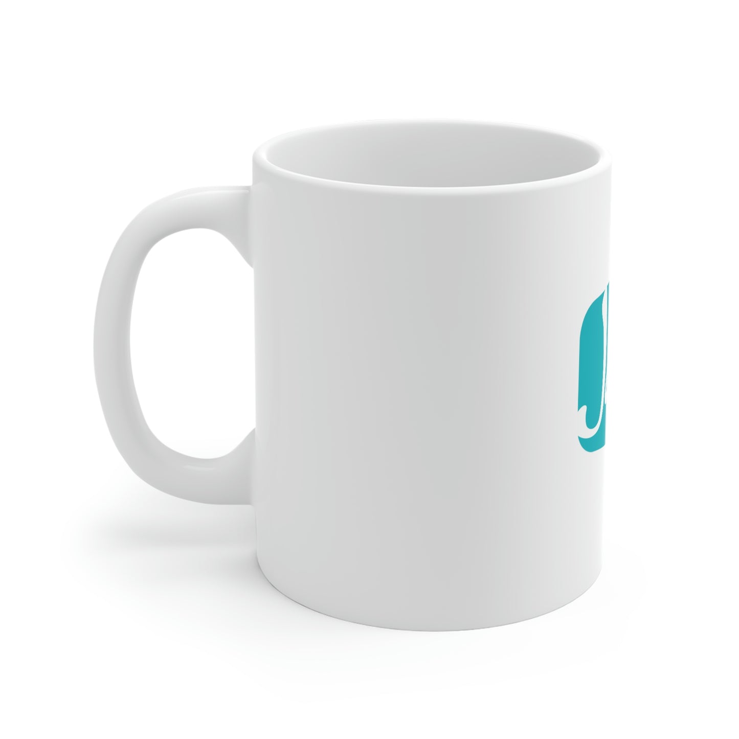 Blue Jane Logo - White Mug